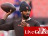 Semana 16 da NFL: Browns x Payments, Panthers x Buccaneers e muito mais – ao vivo