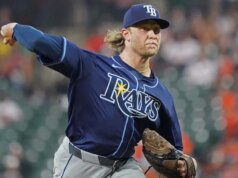 Orioles busca RHP Shane Baz do Rays em busca dos principais clientes em potencial