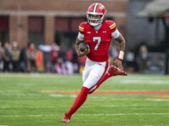 Maryland QB Malik Washington permanecendo em 26