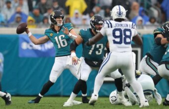 Jaguars estrangulam Colts e tomam posse exclusiva do primeiro lugar na AFC South