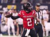 Texas Tech QB Behren Morton (fíbula) fora da bota, sente-se 100%