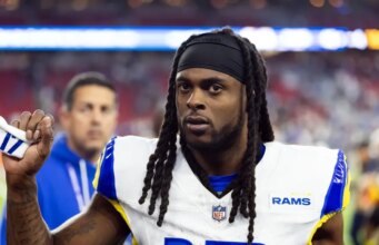 Rams WR Davante Adams inativo vs.