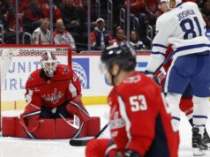 Capitals dão aos Maple Leafs a primeira eliminação em 71 jogos