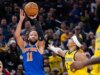 Vencedor de Jalen Brunson impulsiona Knicks a vencer Pacers
