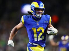Rams WR Puka Nacua rasga árbitros em tweet excluído