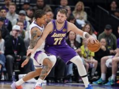 Lakers G Luka Doncic (contusão na perna) descartado contra Clippers