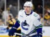 Jake DeBrusk provavelmente ficará de fora enquanto o avançado Canucks enfrenta o crescente Kraken