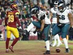 Saquon Barkley e Eagles conquistam o título da NFC East com vitória sobre Commanders