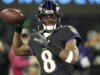 Com a eliminação se aproximando, Lamar Jackson dos Ravens perde o treino