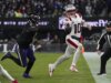 Patriots marcam os últimos 2 TDs em quarto lugar para ultrapassar Ravens