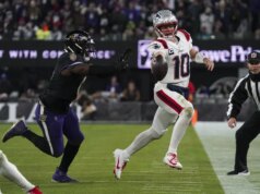 Patriots marcam os últimos 2 TDs em quarto lugar para ultrapassar Ravens