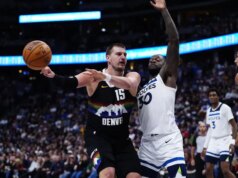 Estimulado por Nikola Jokic, Nuggets abre viagem de 7 jogos em Orlando