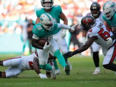 Dolphins derrotam Bucs, mas as esperanças dos playoffs de Tampa permanecem vivas