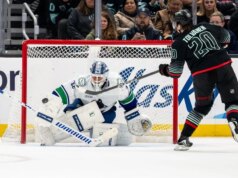 Canucks G Kevin Lankinen para Kraken e permanece perfeito nos pênaltis