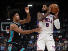 Trey de VJ Edgecombe no closing do OT leva Sixers a superar Grizzlies