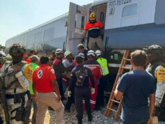 Descarrilamento de trem no México deixa vários mortos