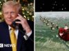 Onde está o Papai Noel agora? Trump atende ligações de Natal de crianças para rastreador Norad