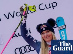 O retorno olímpico de Vonn ganha ritmo com o terceiro lugar em Val d’Isere downhill