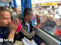 Tailândia liberta 18 soldados cambojanos detidos desde julho