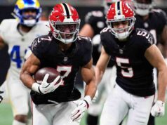 Robinson corre para 195 jardas enquanto Falcons derrota Rams em um subject aim de 51 jardas