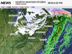 Tempestade de inverno pode se tornar "ciclone bomba" sobre os Grandes Lagos e Nordeste