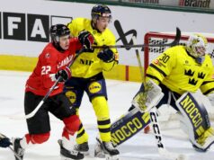 Suécia se reúne para derrotar o Canadá na preparação para o torneio mundial júnior