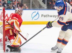 Draisaitl e McDavid brilham enquanto os Oilers derrotam Flames na Batalha de Alberta
