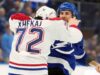 Scott Sabourin do Lightning sai contra Canadiens após luta com Xhekaj