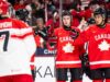 O hat-trick de Gavin McKenna leva o Canadá na goleada contra a Dinamarca no WJC