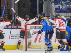 Leslie marca duas vezes, Cost rally para vencer OT sobre Sceptres