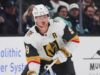 O standing de Eichel em questão para os Golden Knights após perder o jogo devido a doença
