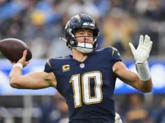 Relatório: Chargers descansando Herbert, outros titulares contra Broncos