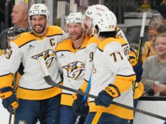 Stamkos dos Predators marca 600º gol da NHL na vitória contra Golden Knights