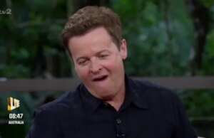 Fãs de I am A Movie star ‘chorando’ depois que Ruby Wax beija Dec em rede nacional