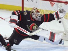 A paralisação de Ullmark leva os senadores a vencer os Penguins
