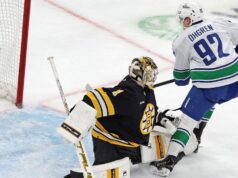 Liam Ohgren, o herói do tiroteio, Canucks supera os Bruins