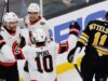 Zetterlund marca dois na vitória dos Senators sobre Bruins pela quarta vitória consecutiva