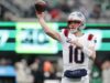 Maye tem cinco passes para landing, o melhor de sua carreira, na derrota dos Patriots sobre os Jets