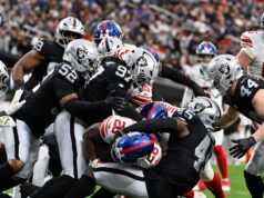 Briga começa entre Raiders e Giants