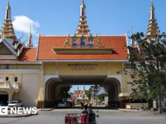 Bombas na Tailândia perto da fronteira de Poipet, no Camboja