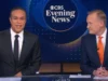 John Dickerson e Maurice DuBois se despedem após o último "Notícias noturnas da CBS" transmissão