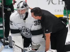 Kings colocam G Darcy Kuemper na reserva de feridos, lembra Pheonix Copley