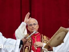 Papa Leão pede “coragem” para acabar com a guerra na Ucrânia no primeiro discurso de Natal