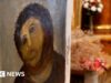 Morre espanhola que ficou famosa por estragar a restauração de afrescos