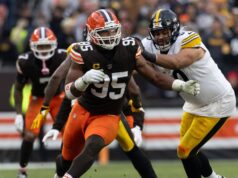 Garrett, dos Browns, diz que os Steelers estavam mais focados nele do que em conseguir a vitória