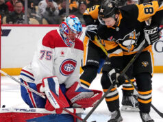 Crosby faz história quando os Penguins vencem os Canadiens nos pênaltis