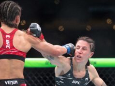 Lutadores canadenses têm resultados mistos no último evento do UFC de 2025