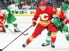 Flames convoca o atacante Dryden Hunt da AHL
