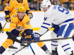 Os Maple Leafs em dificuldades caem para os Predators em último lugar