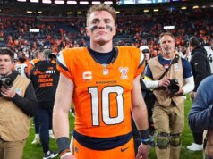 A estrela dos Broncos, Bo Nix, explica o medo infantil de cães após momento com a emissora
